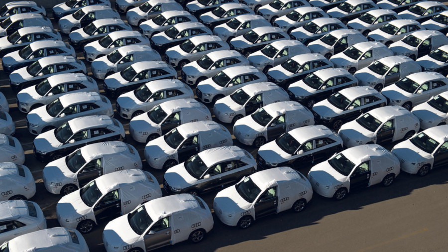 Row of cars