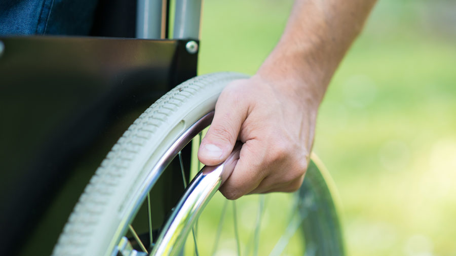 Wheelchair user
