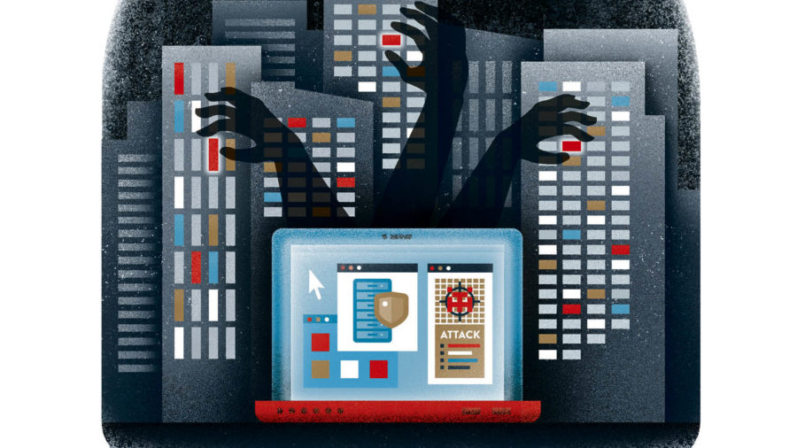 Cover illustration for Cyber Security Special Report