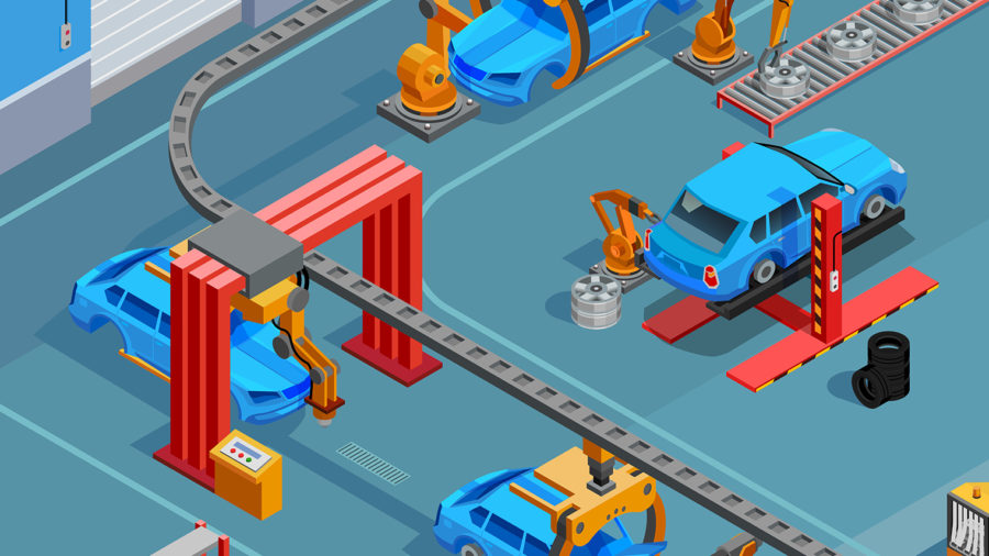 Car production line