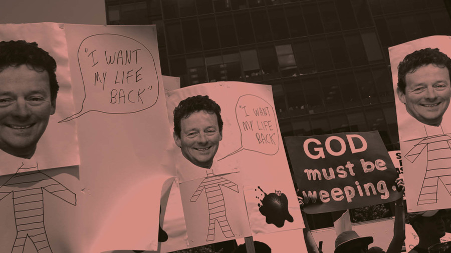 Image of BP public relations disaster