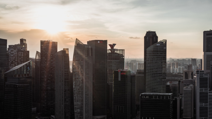 Singapore skyline