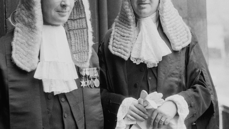 Judges in wigs