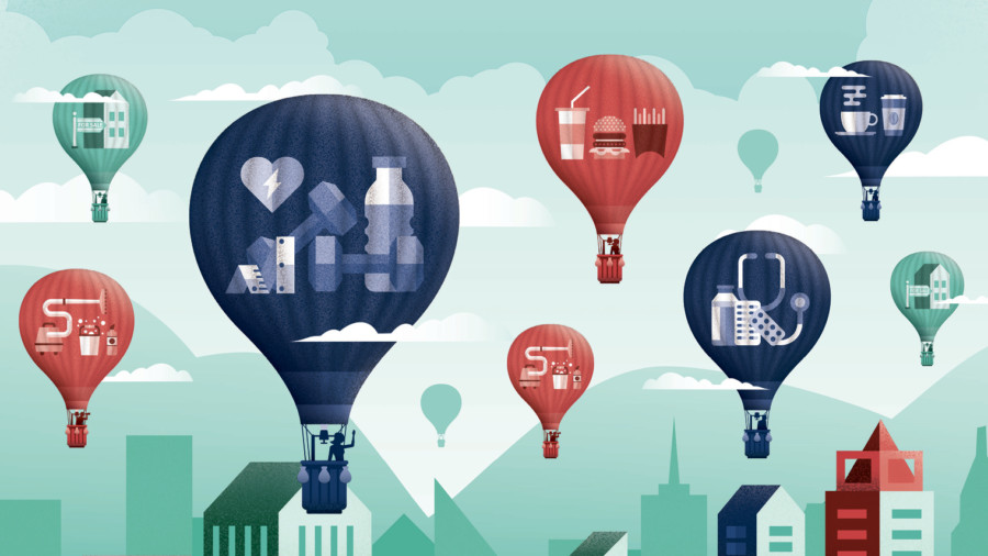 Future of manufacturing illustration