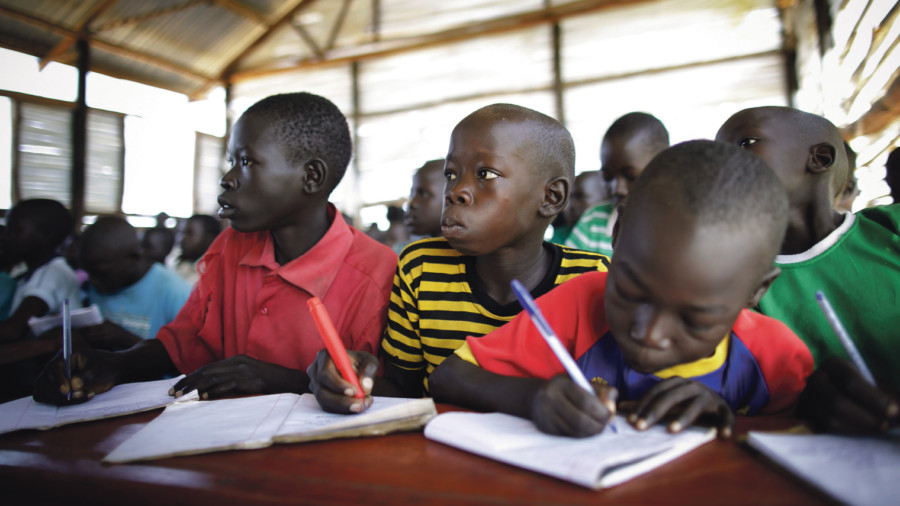 Overflowing classrooms are a common problem in some of the most rural areas, where access toeducation remains a challenge
