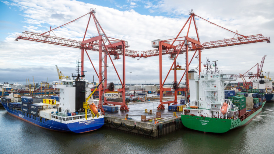Dublin port