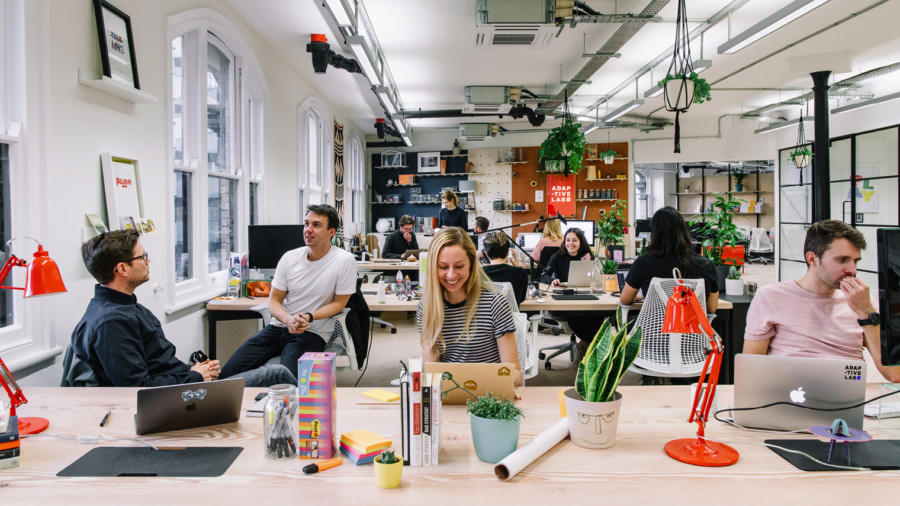Adaptive Lab open plan office