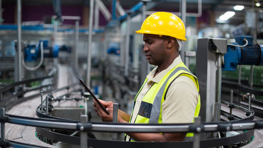 Manufacturing worker