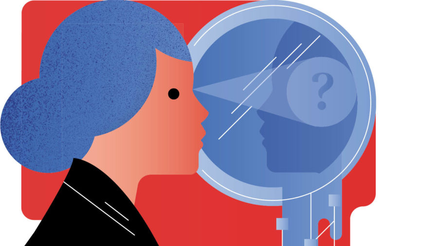 Cognitive bias risk management illustration