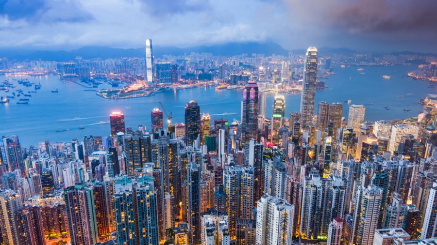 Hong Kong skyline