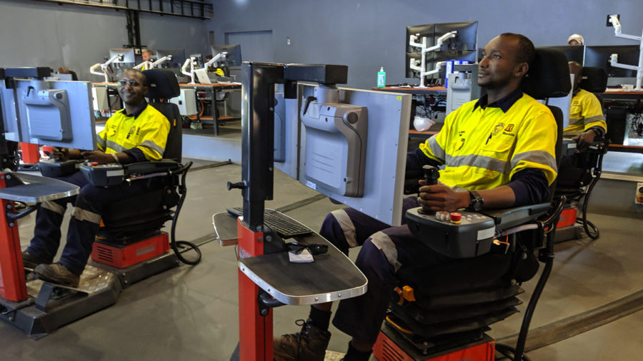 Mali gold mine automation