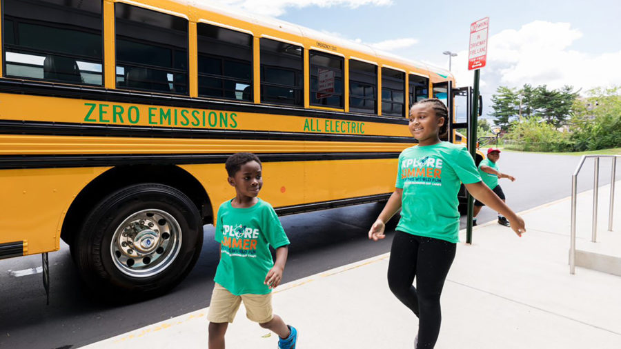 V2G school buses