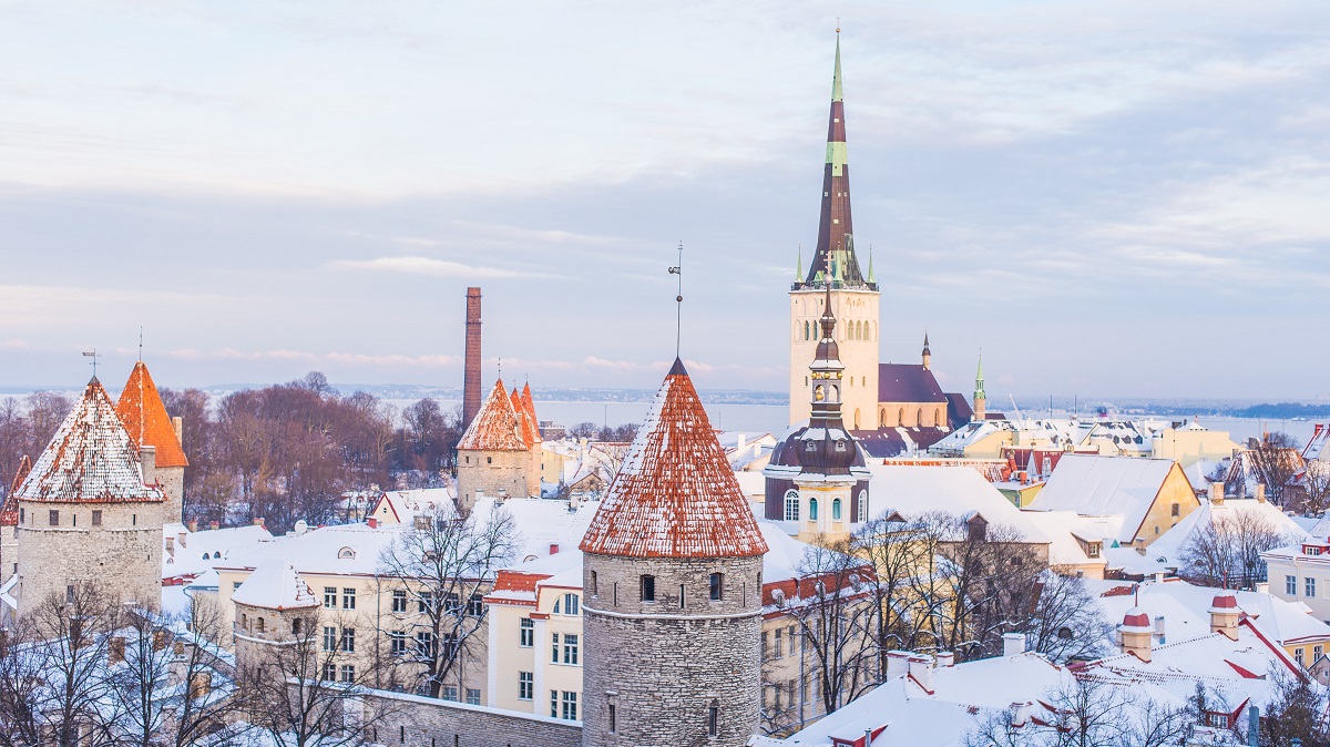 Estonia in the snow